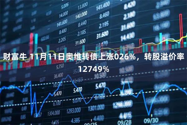 财富牛 11月11日奥维转债上涨026%，转股溢价率12749%