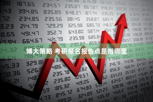 博大策略 考研报名报告点是指哪里